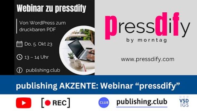pressdify: Druckfertige PDFs direkt aus WordPress